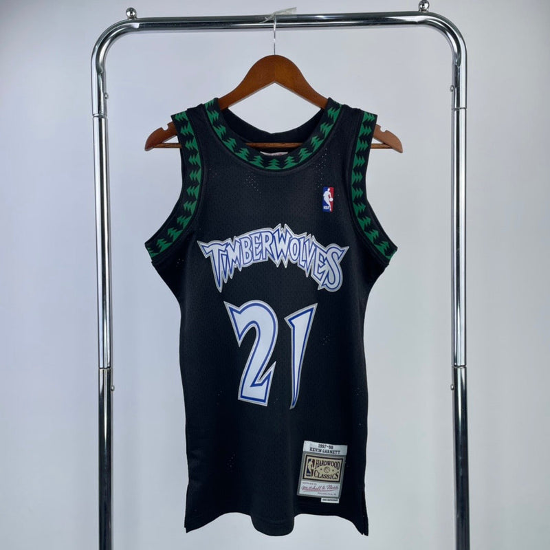 Minnesota Timberwolves Retro Mitchell &amp; Ness 1997/1998 Kevin Garnett NBA Tank Top