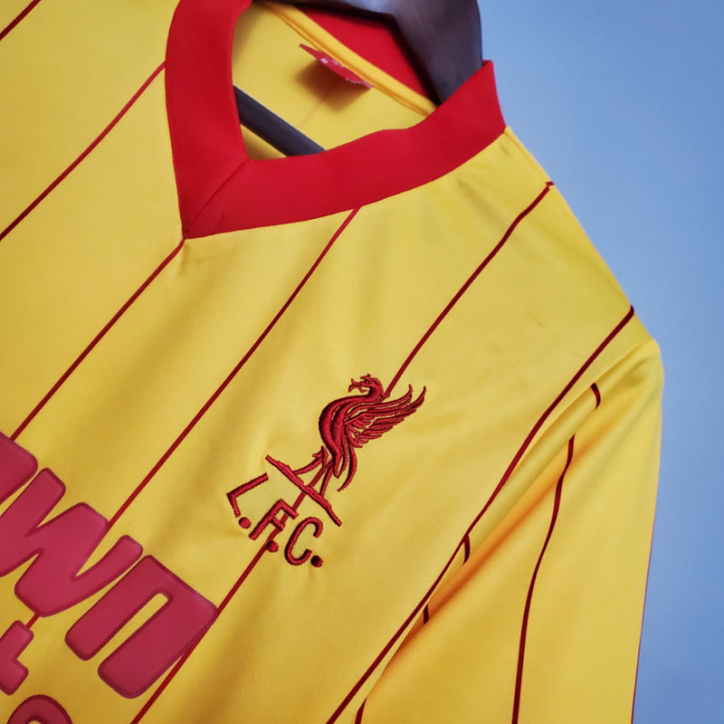 Camisola Liverpool Away 1984 - Retrô