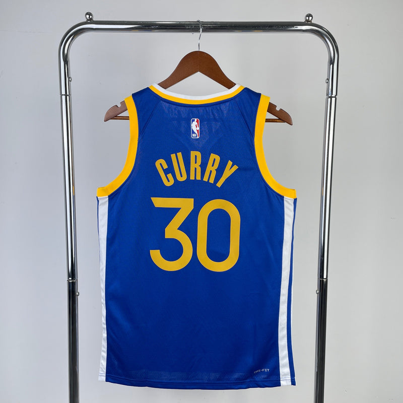 Golden State Warriors 23/24 Icon Edition Stephen Curry Tank Top Blue