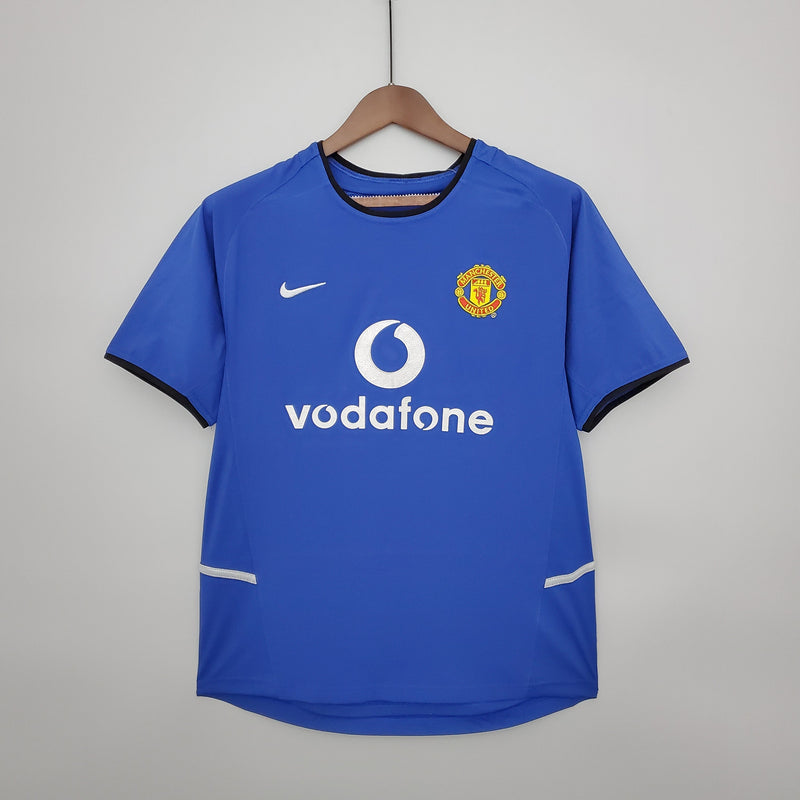 Camisola Manchester United Away 02/04 - Retrô