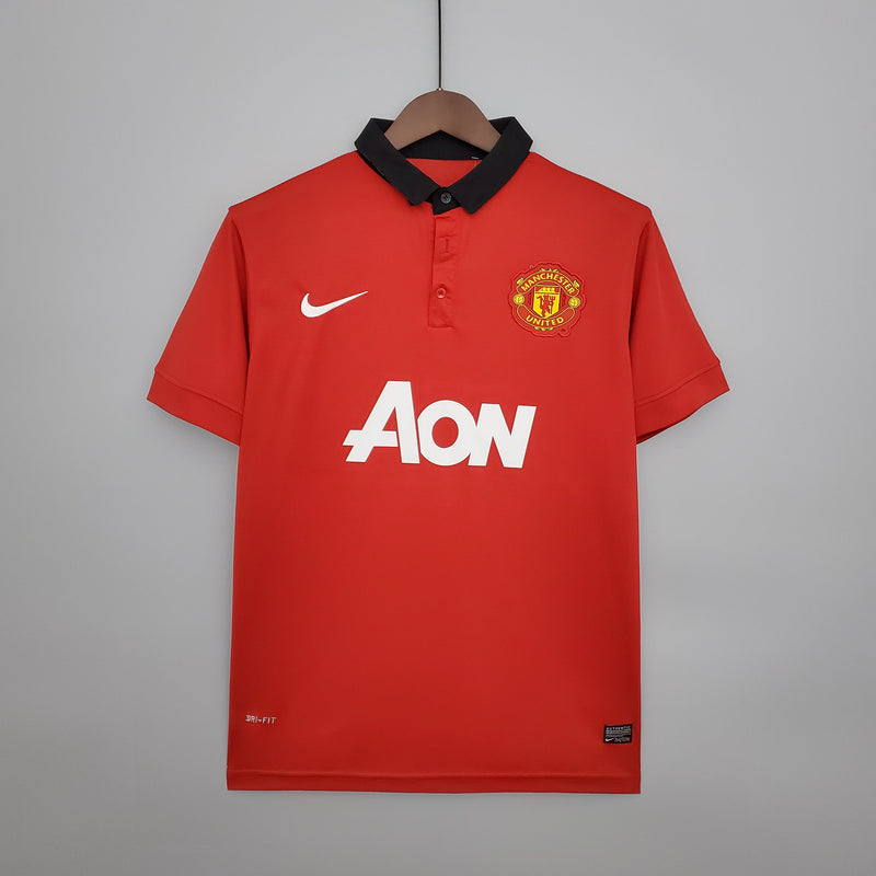 Camisola Manchester United Home 13/14 - Retrô