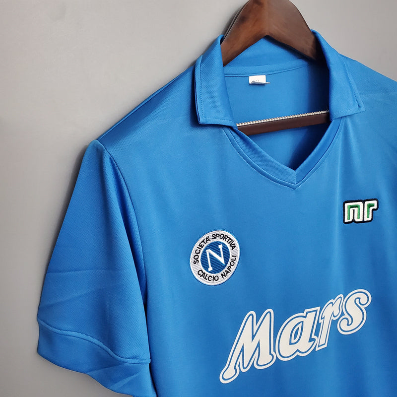 Camisola Napoli Home 88/89 - Retrô