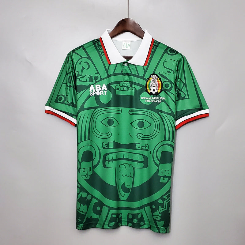 Camisola México Home 1998 - Retrô