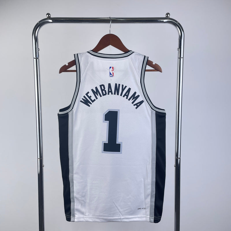 Regatta San Antonio Spurs 23/24 Association Edition Victor Wembanyama White