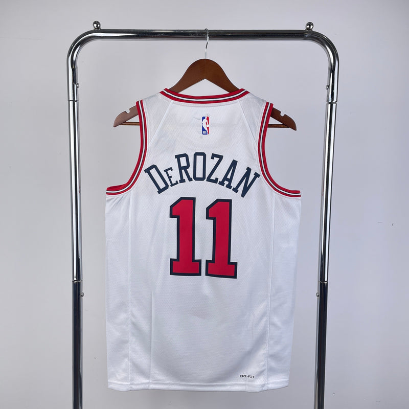 Chicago Bulls 23/24 Association Edition DeMar DeRozan Débardeur blanc 