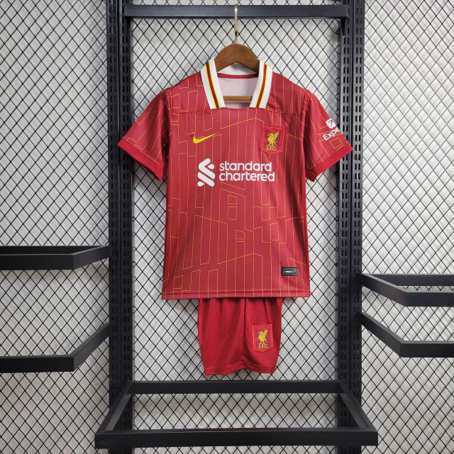 Kit Enfant Liverpool Domicile 2024/2025