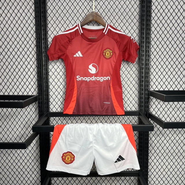 Kit Enfant Manchester United Domicile 2024/2025 