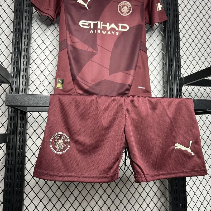 Kit Enfant Manchester City Extérieur 2024/2025