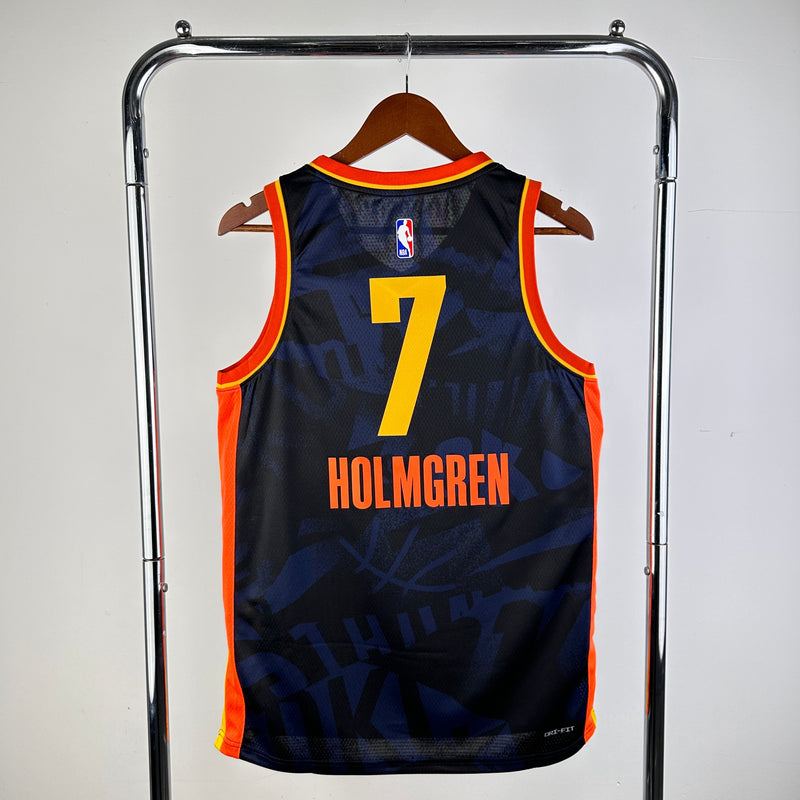 Débardeur Chet Holmgren Oklahoma City Thunder 23/24 City Edition 