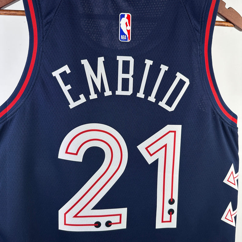 Philadelphia 76ers 23/24 City Edition Joel Embiid Tank Top