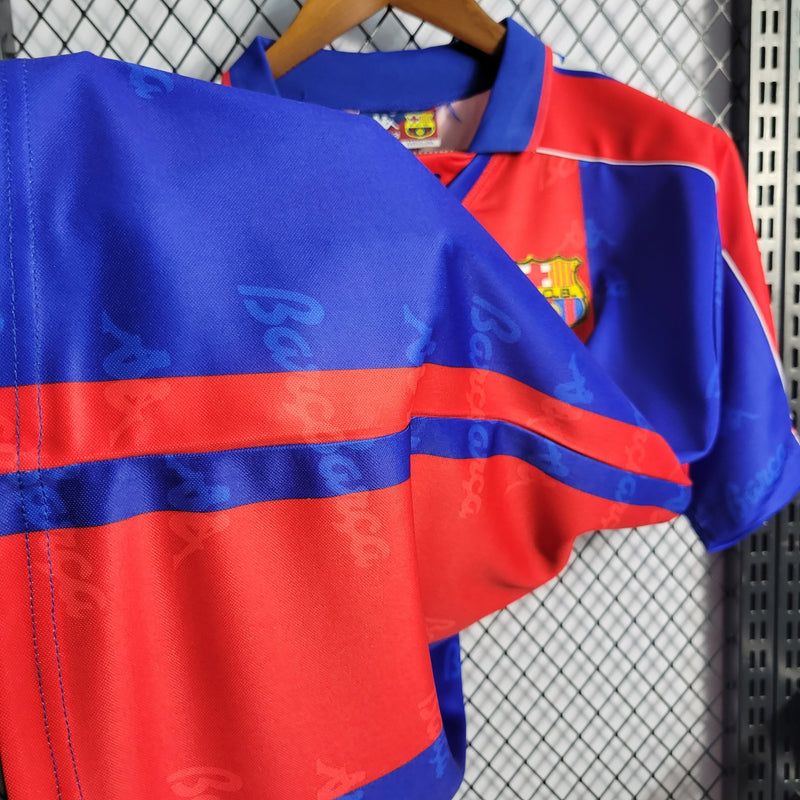 Camisola Barcelona Home 92/95 - Retrô