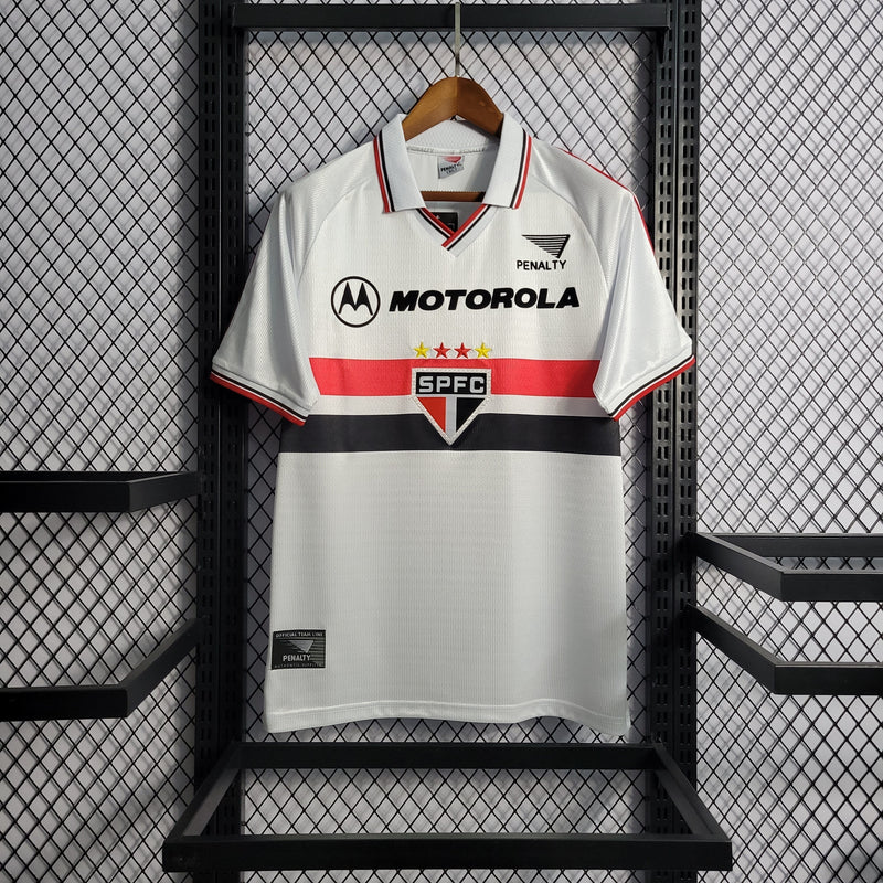 Camisola São Paulo Home 1999 - Retrô