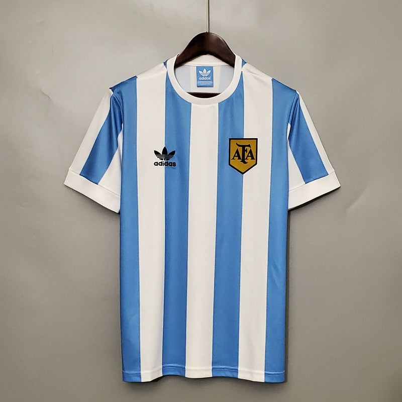 Maillot Argentine Domicile 1978 - Rétro