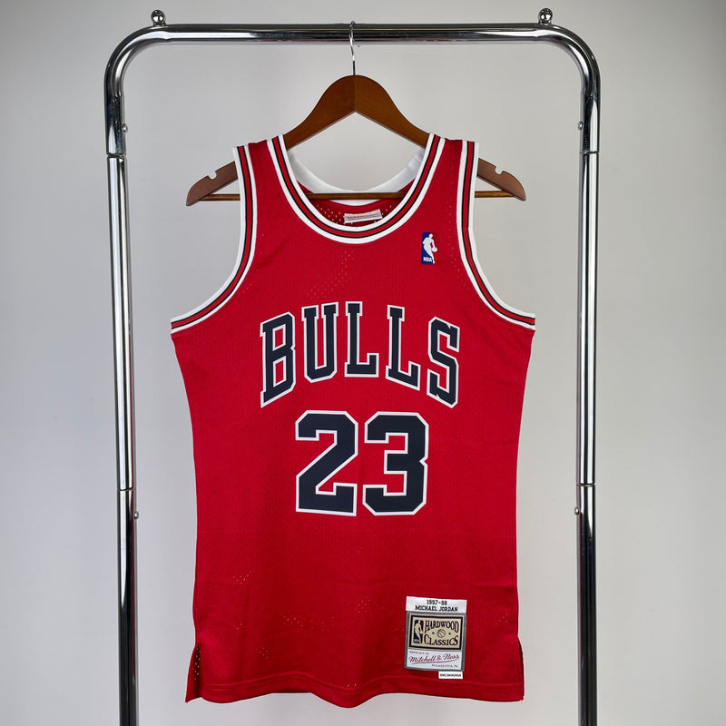 Chicago Bulls Retro Mitchell &amp; Ness 1997/1998 Michael Jordan NBA Tank Top