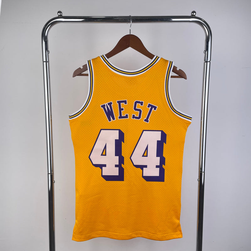 Los Angeles Lakers Retro Mitchell &amp; Ness 1971/1972 Jerry West NBA Tank Top