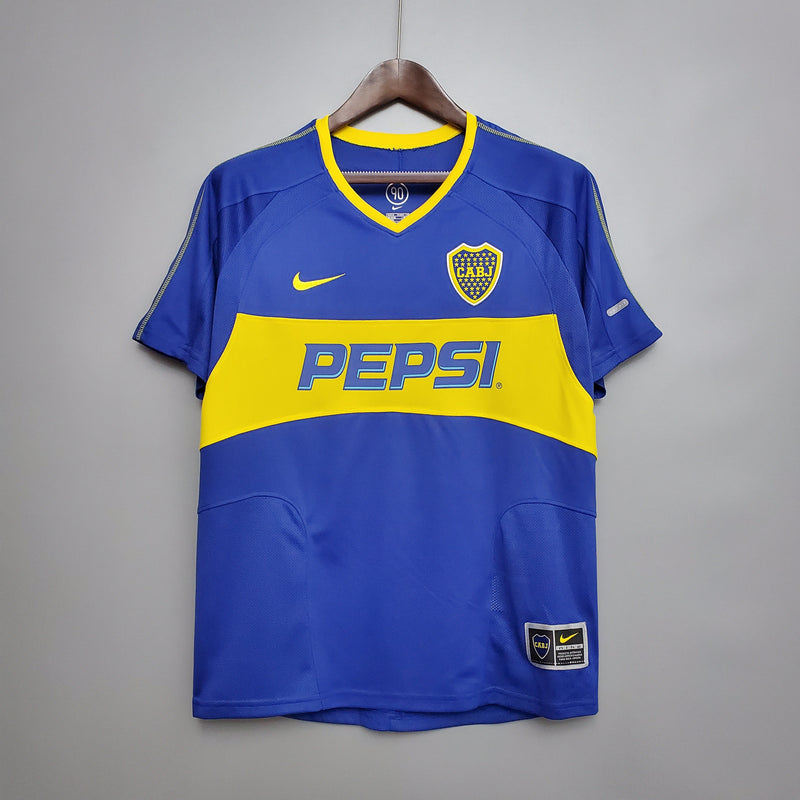 Maillot Boca Juniors Domicile 03/04 - Rétro