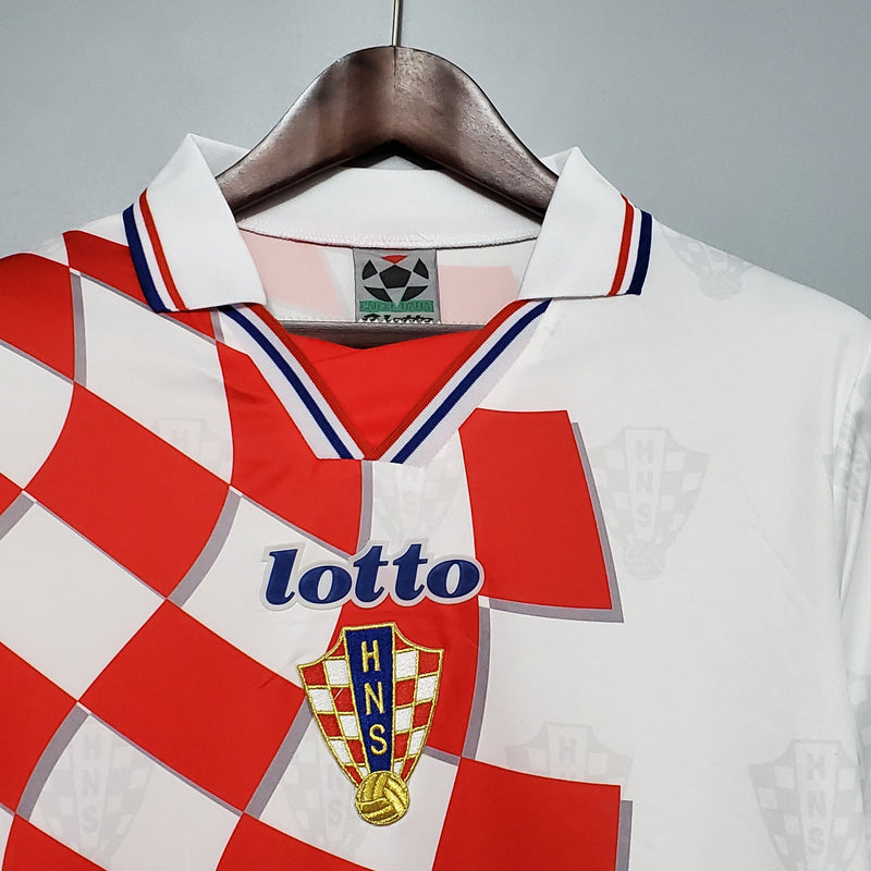 Maillot Croatie 1998 Domicile - Rétro