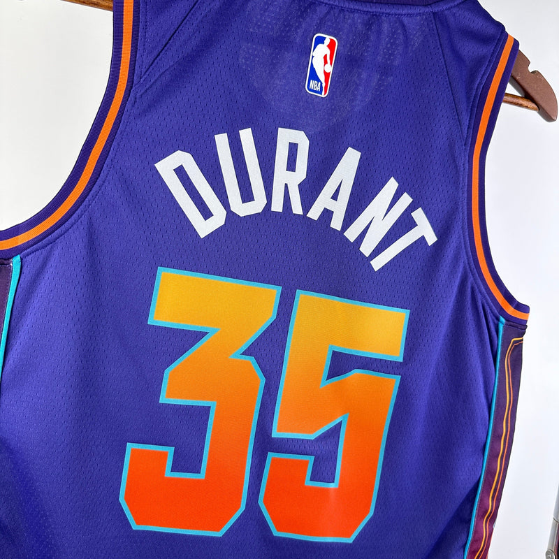 Phoenix Suns 23/24 City Edition Kevin Durant Débardeur violet 