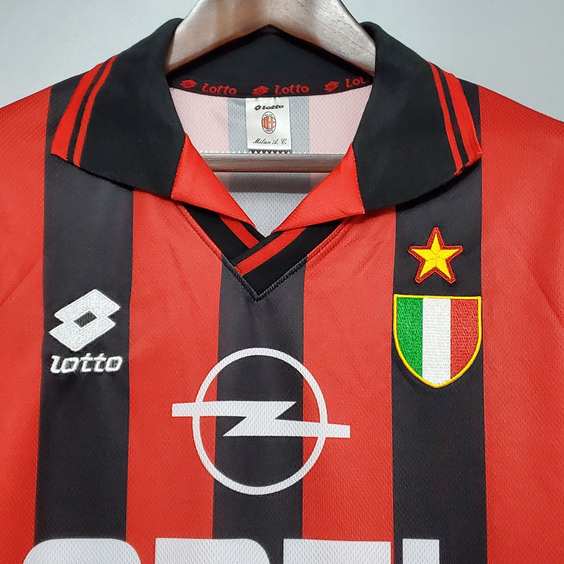 Camisola Milan Home 96/97 - Retrô