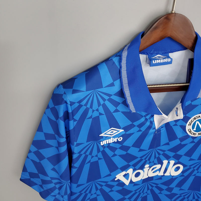 Camisola Napoli Home 91/93 - Retrô