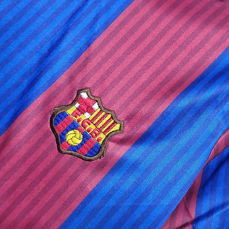 Camisola Barcelona Home 90/91 - Retrô