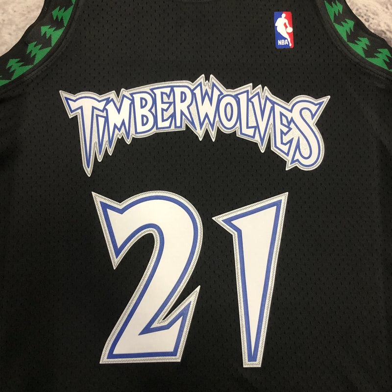 Minnesota Timberwolves Retro Mitchell &amp; Ness 1997/1998 Kevin Garnett NBA Tank Top