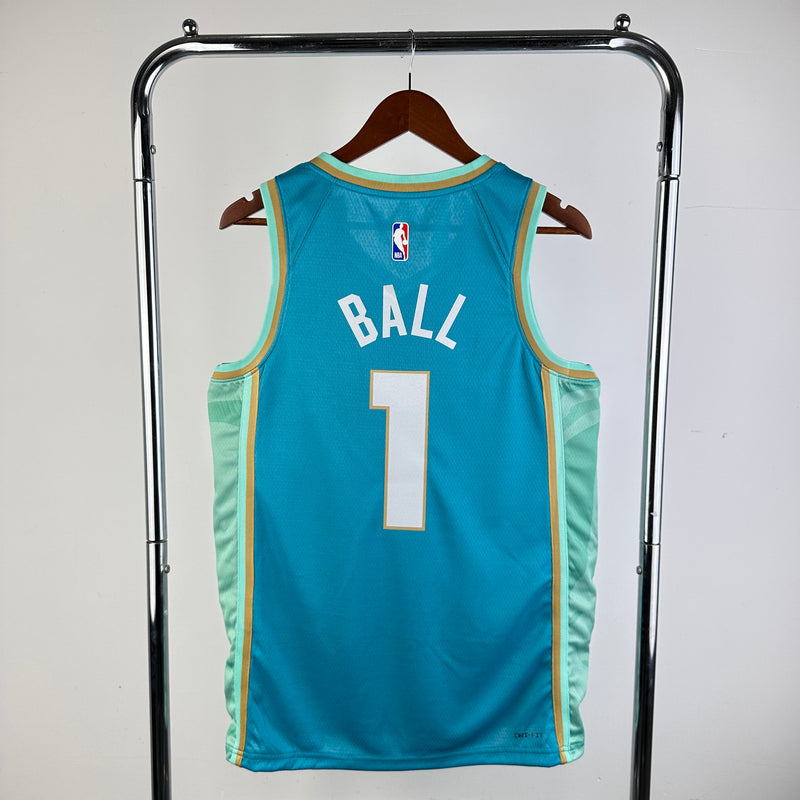 Charlotte Hornets 23/24 City Edition LaMelo Ball Blue Tank Top