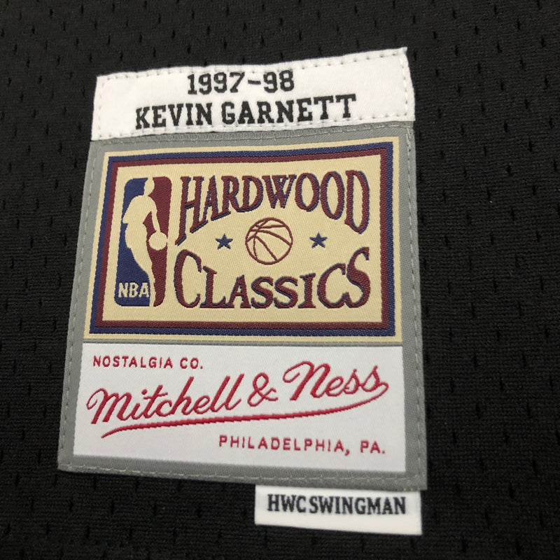 Minnesota Timberwolves Retro Mitchell &amp; Ness 1997/1998 Kevin Garnett NBA Tank Top