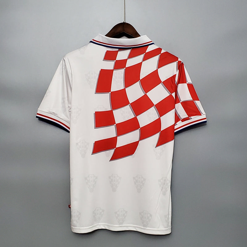 Maillot Croatie 1998 Domicile - Rétro