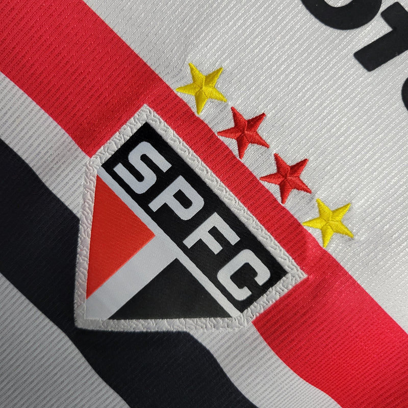 Camisola São Paulo Home 1999 - Retrô