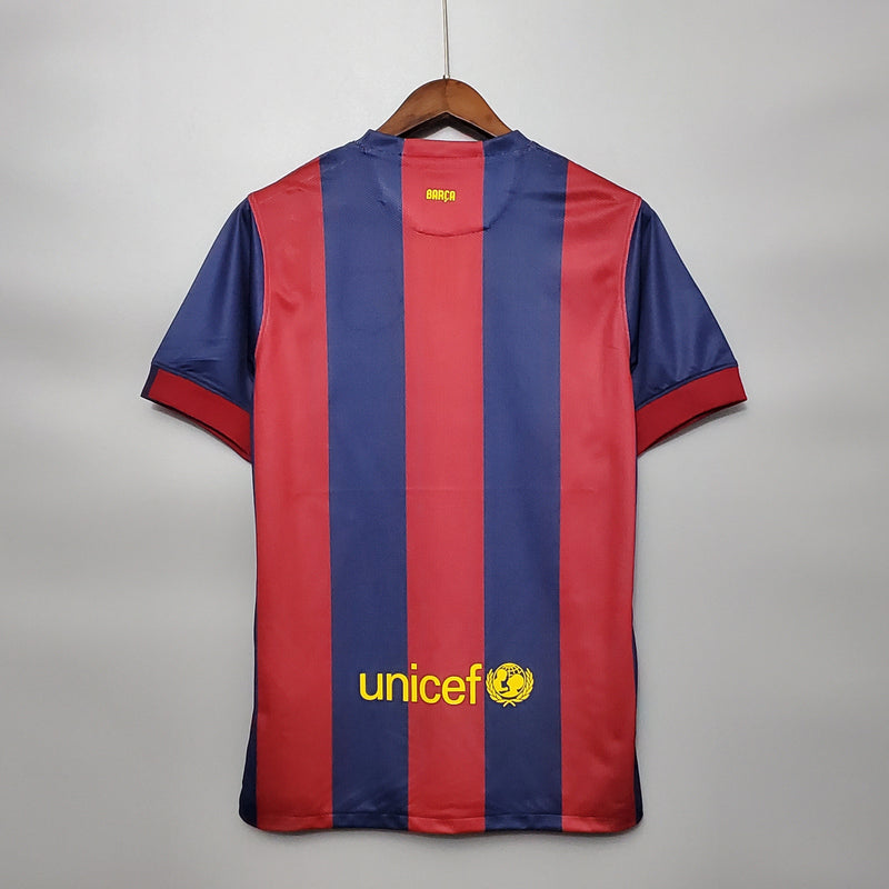 Camisola Barcelona Home 14/15 - Retrô