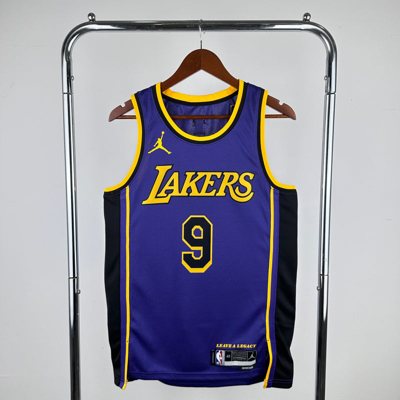 Los Angeles Lakers Statement Edition Bronny James Purple Tank Top 