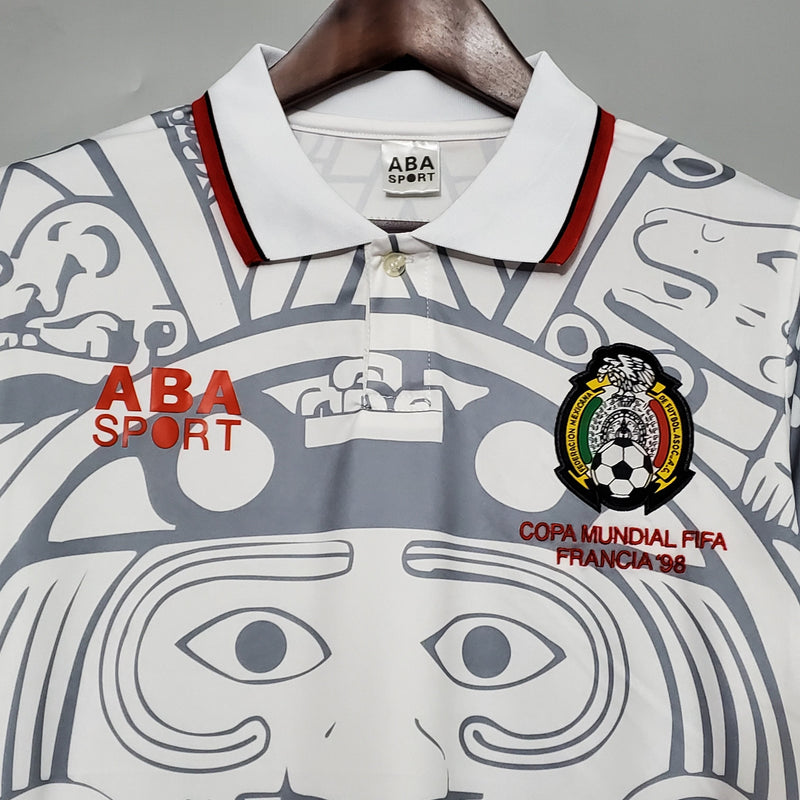 Camisola México Away 1998 - Retrô