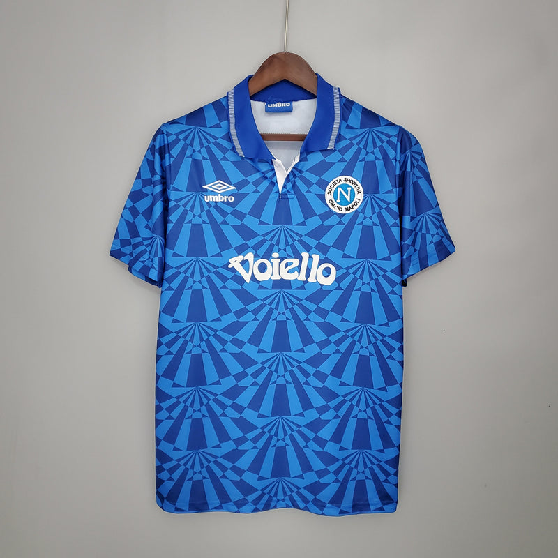 Camisola Napoli Home 91/93 - Retrô